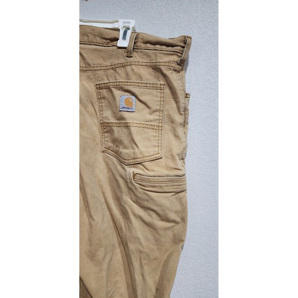 Carhartt Mens Relaxed Fit Tan Casual Pants Size 42X30 - Picture 10 of 16